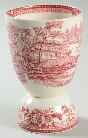 Tonquin Red Pink Double Egg Cup
