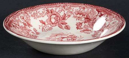 Tonquin Red Pink Fruit/Dessert (Sauce) Bowl