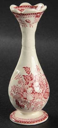 Tonquin Red Pink 5" Bud Vase