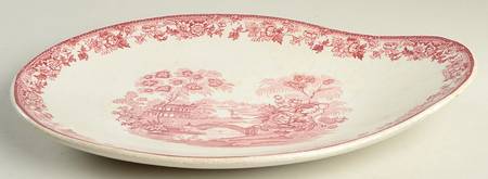 Tonquin Red Pink Bread Tray