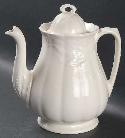 Wheat Coffee Pot & Lid