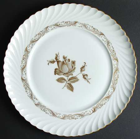 Classic Rose Dinner Plate