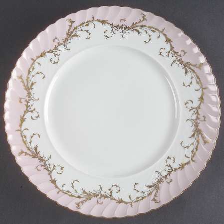 Elegance Rose (Pink, Gold Trim) by Royal Tettau