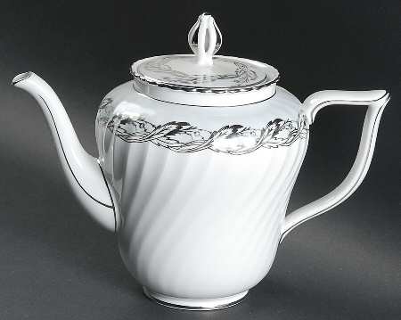 Regal Pearl Grey Coffee Pot & Lid