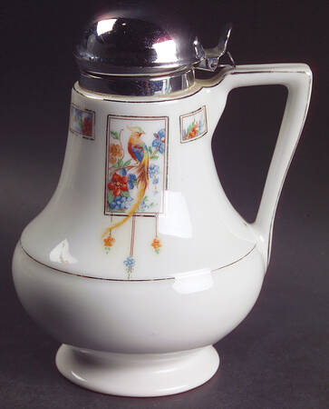Golden Pheasant Large Syrup with Lid