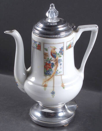 Golden Pheasant Electric Coffee Pot & Lid No Cord