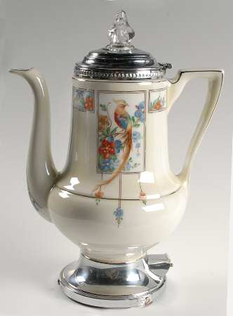 Golden Pheasant Electric Coffee Pot & Lid with Cord