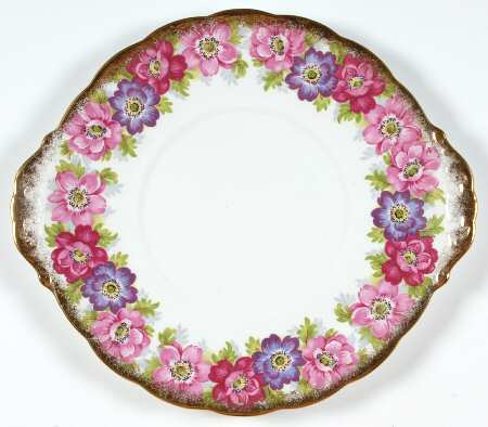 Carmen Handled Cake Plate by Royal Standard