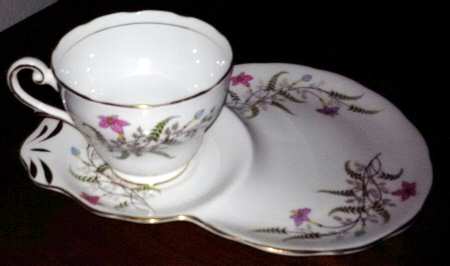 Fancy Free Snack Plate & Cup Set