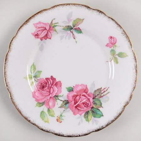 Berkeley Rose Dessert/Pie Plate