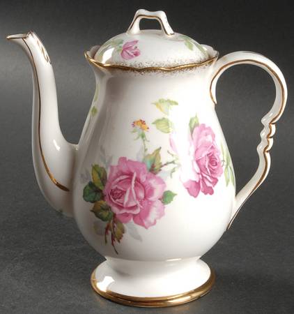 Berkeley Rose Mini Coffee Pot & Lid