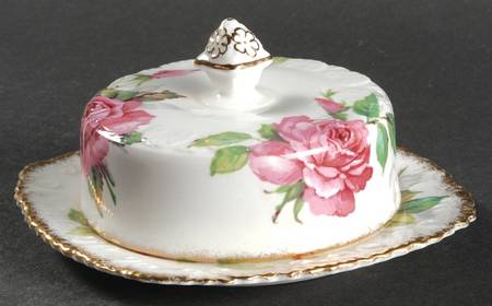 Berkeley Rose Mini Round Covered Butter