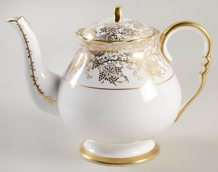 Grape Vine Teapot & Lid