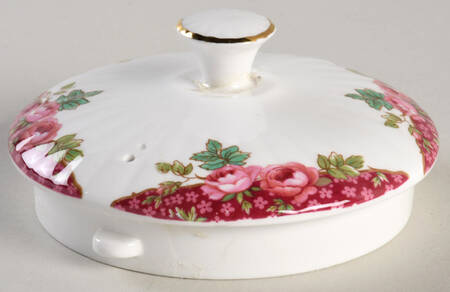 Olde English Garden Red Lid for Teapot