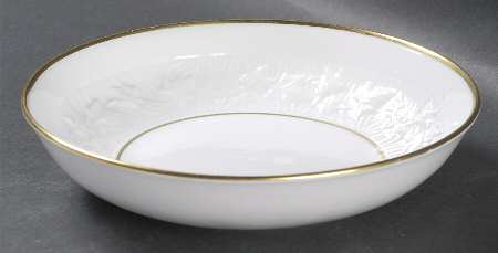 Old English Oak Gold Coupe Soup Bowl