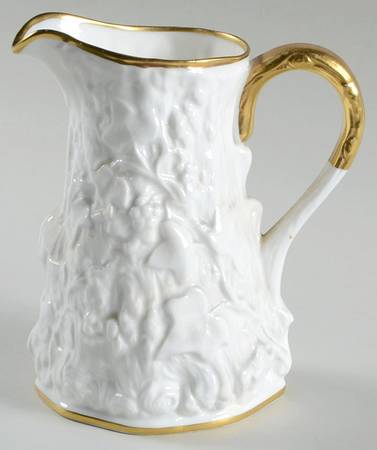 Old English Oak Gold Creamer