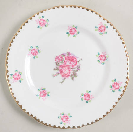 Tudor Rose Bread & Butter Plate