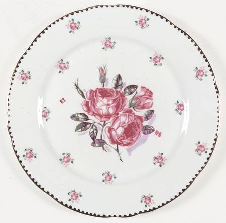 Tudor Rose Dinner Plate