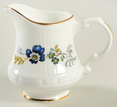 Blue Corn Flower Mini Creamer