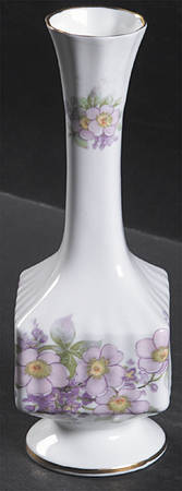 Irish Blossom Square Bud Vase