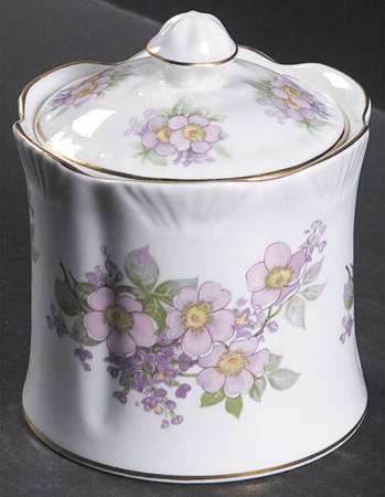 Irish Blossom Small Biscuit Barrel & Lid