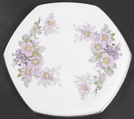 Irish Blossom Cake Plate