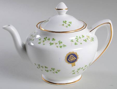 Shamrock Mini Teapot & Lid