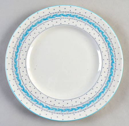 Alpine Blue Turquoise Luncheon Plate