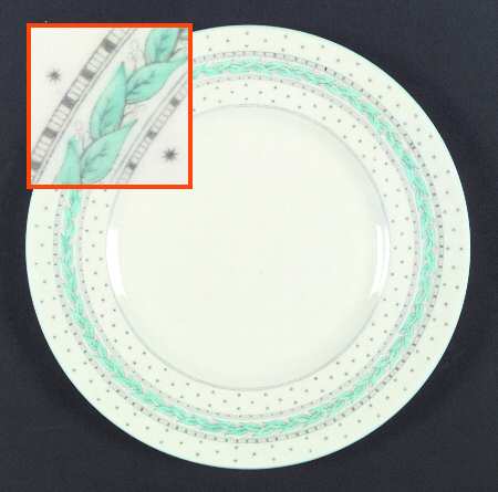 Alpine Blue Turquoise by Royal Worcester
