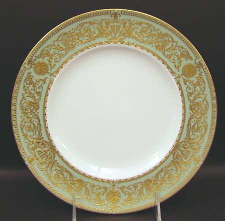 Balmoral Green Luncheon Plate