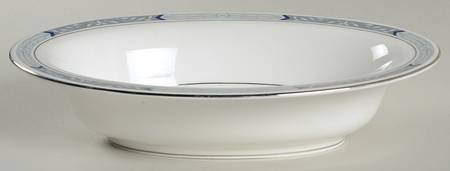 Beaufort Blue 10" Oval Vegetable Bowl