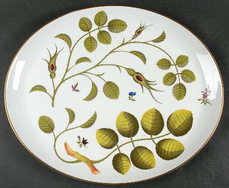 Blind Earl (No Raised Design) 15" Oval Serving Platter