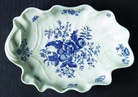Blue Sprays (Cream) by Royal Worcester