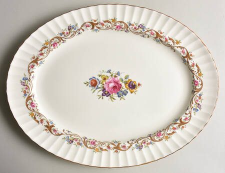 Bournemouth 17" Oval Serving Platter