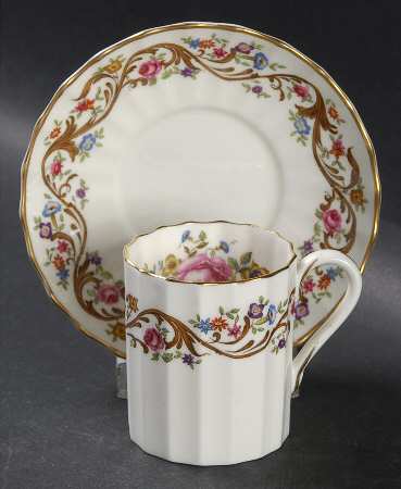 Bournemouth Flat Demitasse Cup & Saucer Set