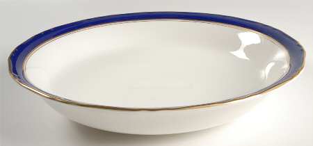 Cavendish Blue Large Fruit Bowl