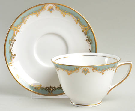 Devonshire Footed Cup & Saucer Set