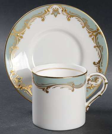 Devonshire Flat Demitasse Cup & Saucer Set