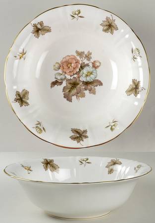 Dorchester (Scalloped, Z2637) 10" Round Vegetable Bowl