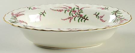 Dunrobin 9" Oval Vegetable Bowl