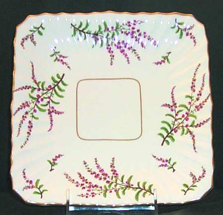 Dunrobin Square Cake Plate