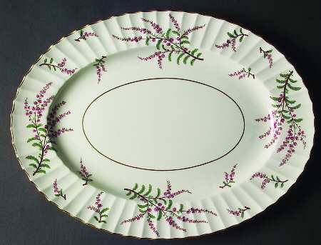 Dunrobin 15" Oval Serving Platter