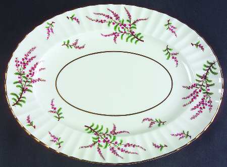 Dunrobin 13" Oval Serving Platter