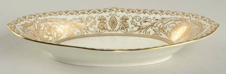 Embassy White and Gold Relish
