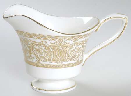 Embassy White and Gold Creamer