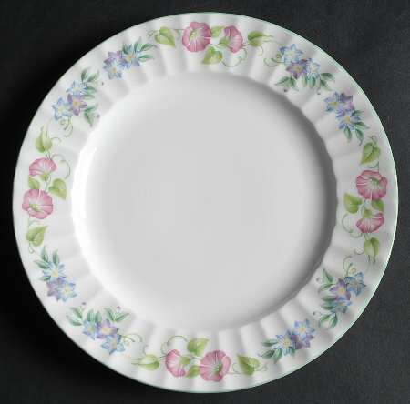 English Garden (Green Trim) Salad Plate