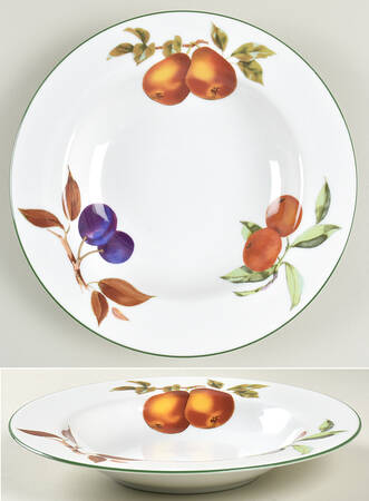 Evesham Vale Large Rim Soup Bowl