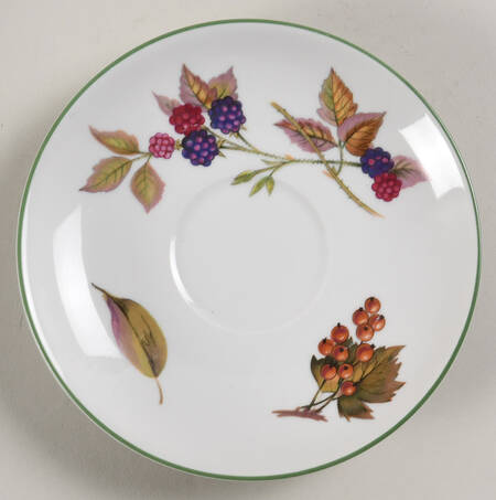 Evesham Vale Saucer for Flat Cup