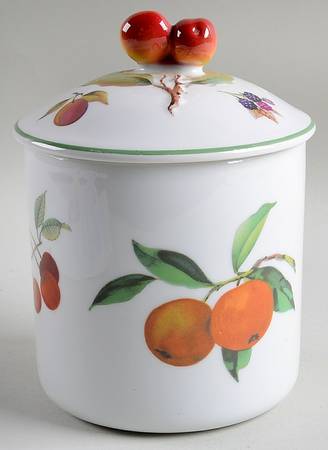 Evesham Vale Small Canister & Lid