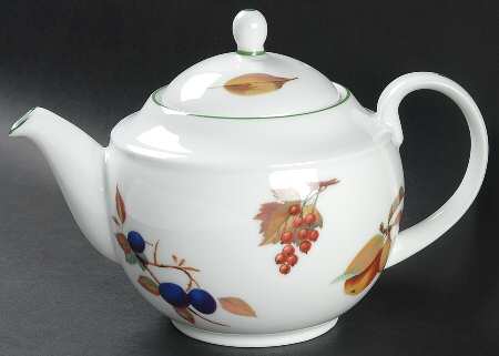 Evesham Vale Teapot & Lid by Royal Worcester